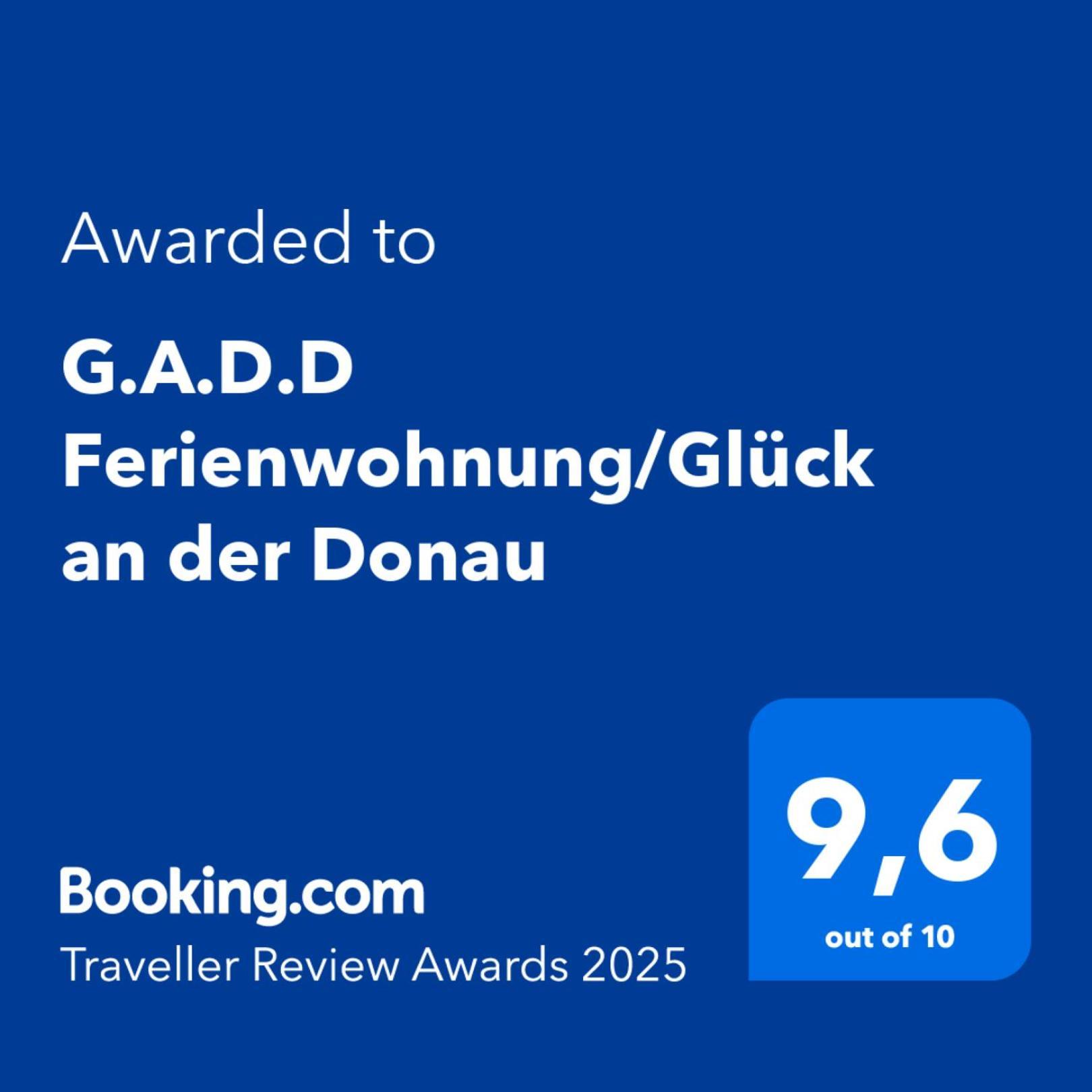 G.A.D.D Ferienwohnung/Glueck An Der Donau Straubing Kültér fotó